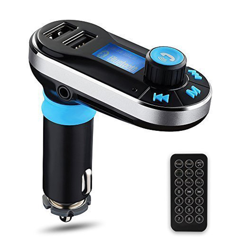 Top Quality Wireless Hands Free Bluetooth FM Transmitter Modulator Car Kit MP3 Player SD USB LCD Car Music Player